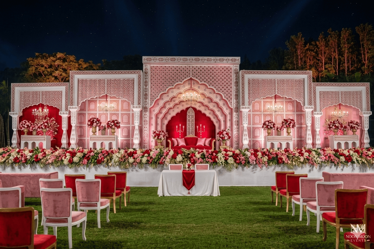 Ivory Mughal Royale Stage