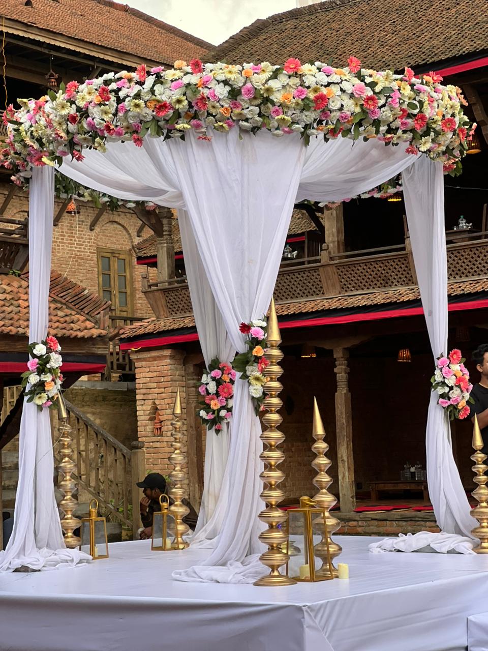 Royal Floral Heritage Mandap