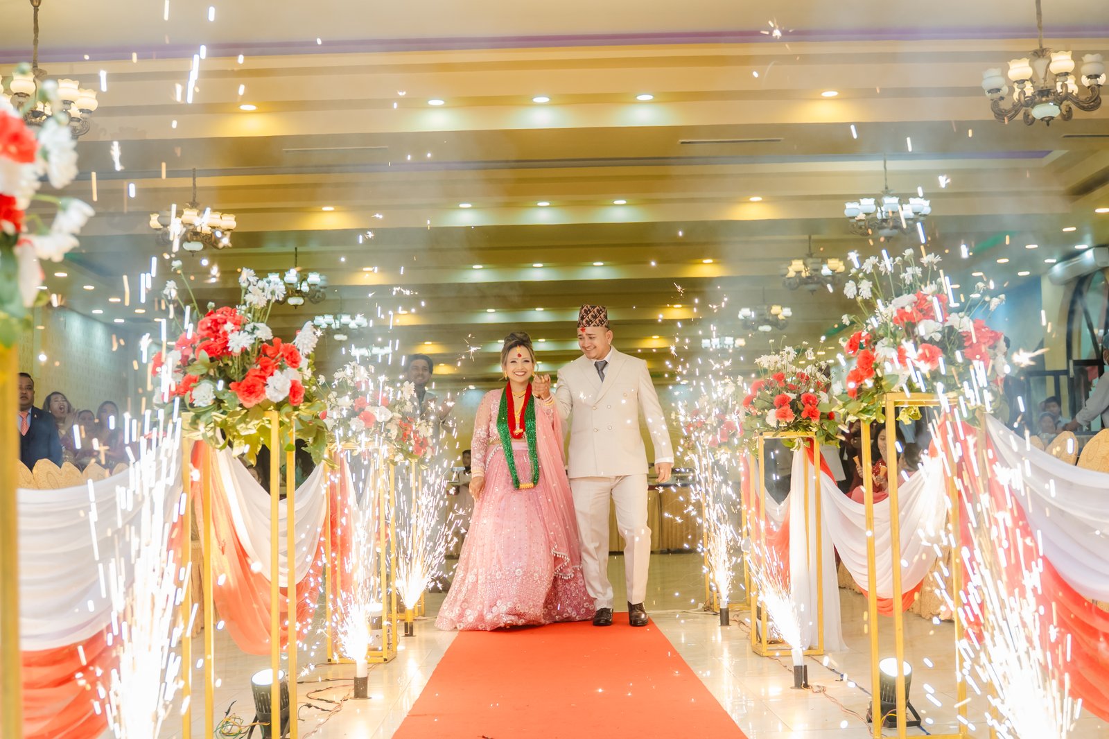 Royal Red Aisle Pathway