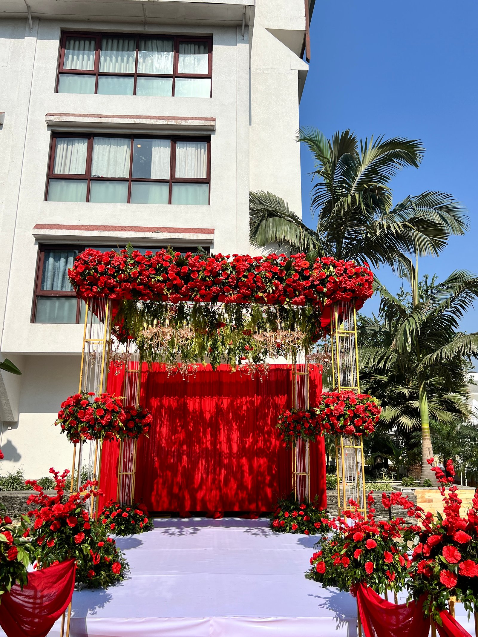 Royal Red Mandap