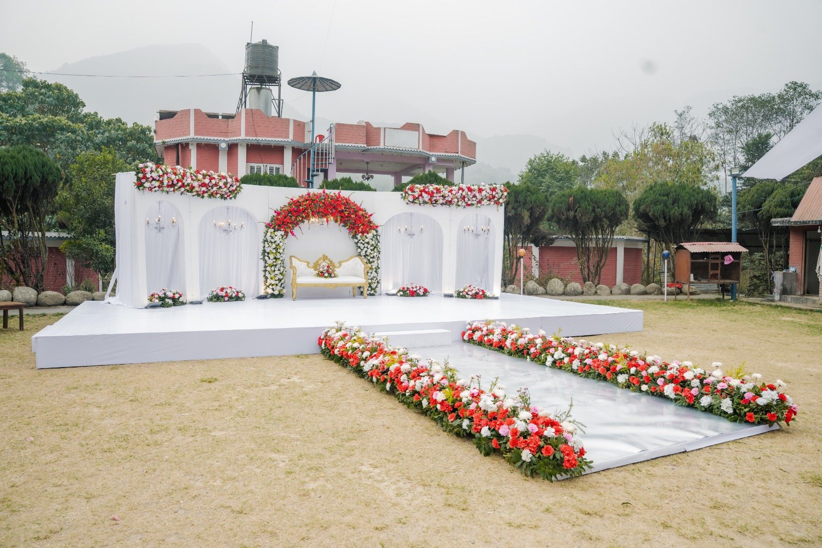The White Arch Crystal Stage