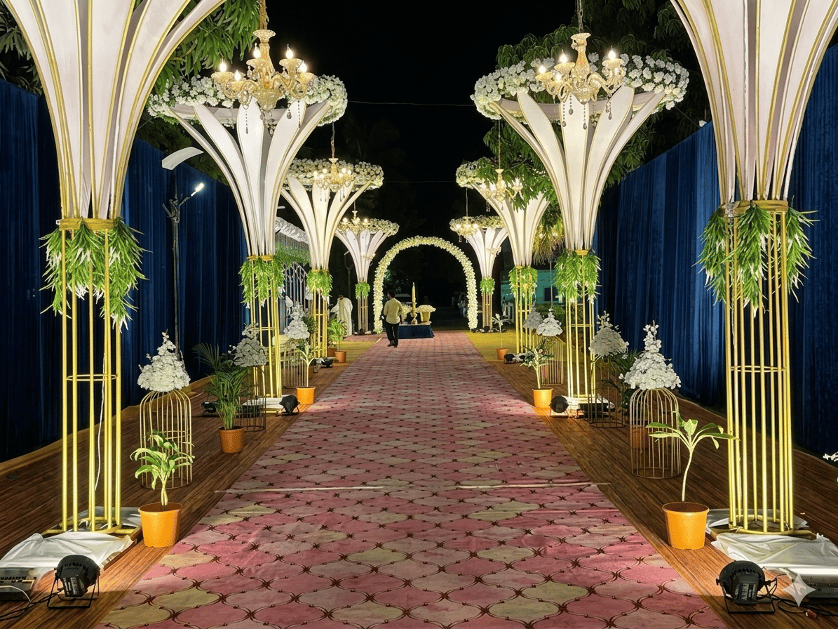 Royal Chandelier Walkway