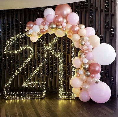 String Light and Dazzling Effect Birthday Decoration(BD 63)