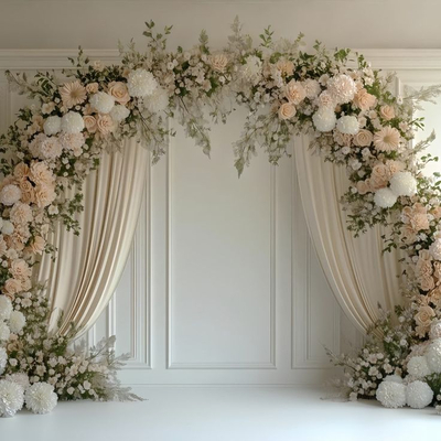 Blush Floral Elegance Arch PB 145