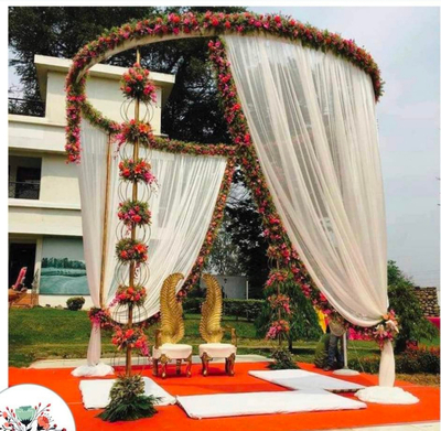 Circular Serenity Mandap M15