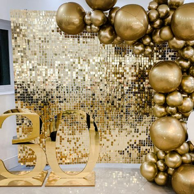 Golden Theme Birthday Decoration (BD 90)