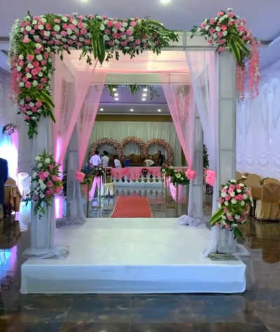 Blossoming Elegance Mandap (M 78)