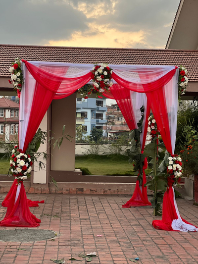 Crimson Bliss Mandap(M 80)