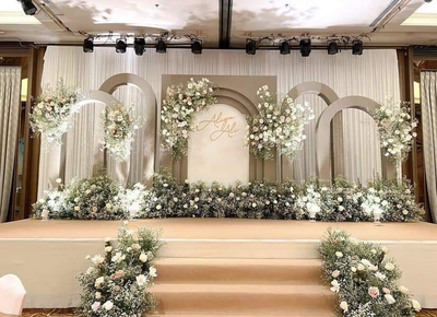 White Snow Stage Decoration (SD 215)