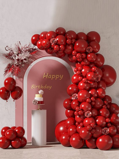 Crimson Red Birthday Decoration (BD 59)