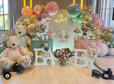 Teddy Bear Birthday Decoratio (BD 45)