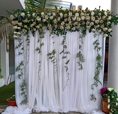 Serene Floral Backdrop PhotoBooth (PB 83)