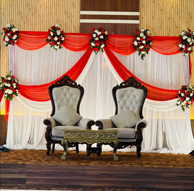 Royal Red & White Elegance(SD 218)