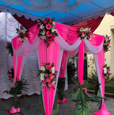 Circular Serenity Mandap M9