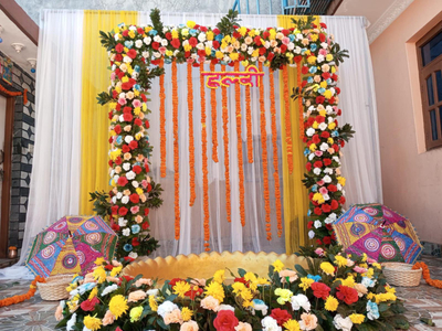 Vibrant Haldi Bloom Stage(SD 229)