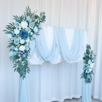 Blue Floral Photobooth (PB 69)