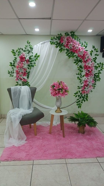 Elegant Floral Arch PhotoBooth (PB 104)