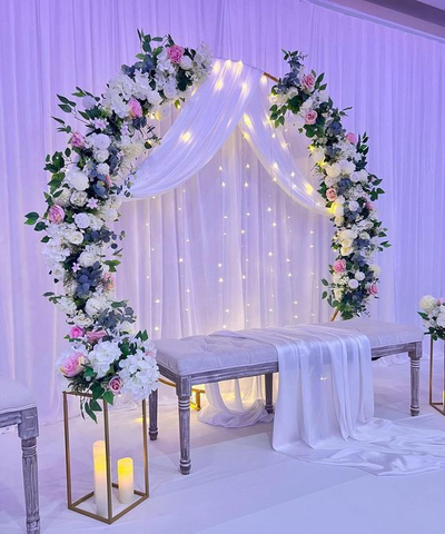 Floral Arched Photobooth (PB 62)