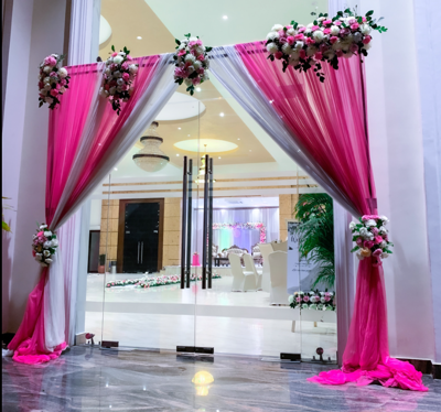 Elegant Pink Hall Entrane Gate (EGH 27)