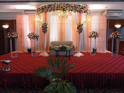 The Elegant Floral Arch Stage(SD 227)