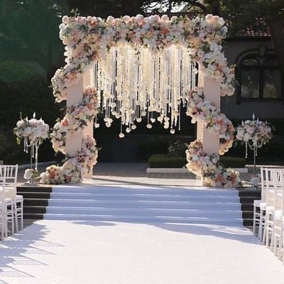 Ethereal Blossom Arch Entrance Gate(EG 39)