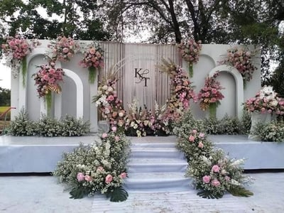 Blush Harmony Floral Stage(SD 315)