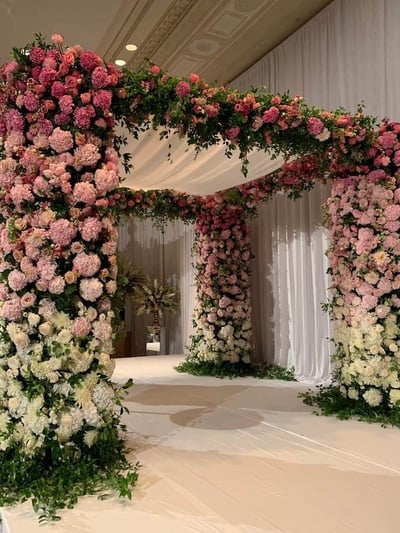 Luxury Floral Box Passage Entrance(OP 176)