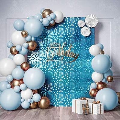 Blue Themed Cozy Birthday Decoration(BD 62)