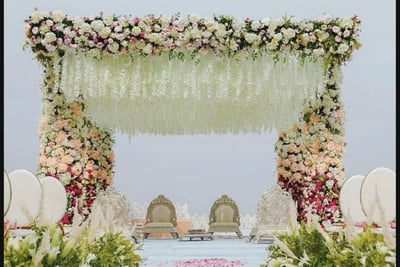 Floral Elegance Mandap(M 93)