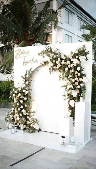 Floral Arch Photo Booth(PB 131)