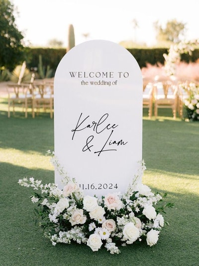 Acrylic Welcome Board (AW 7)