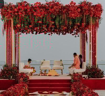 Scarlet Elegance Mandap(M 91)