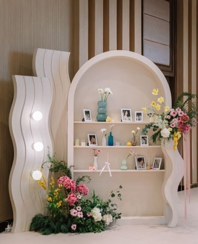 Minimalist Memory Arch Photo booth PB 176