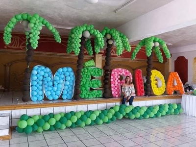 ColorFul Indoor Balloon Decoration(BD 17)