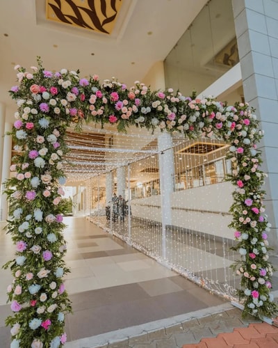Floral Tunnel Entrance Gate EG 72