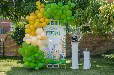 Wild One Jungle Theme Birthday Setup(BD )