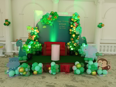 Jungle Theme Birthday Party Decoration(BD 19)