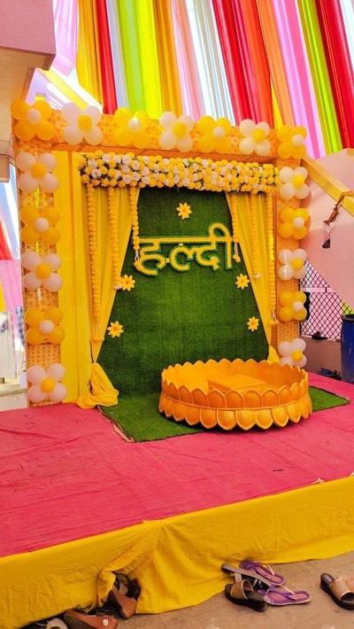 Golden Bliss Haldi Stage(HMSD 6)