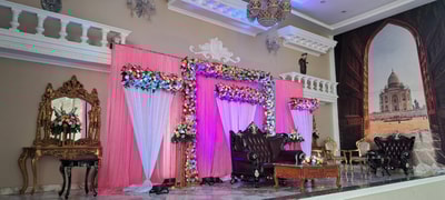 Blush Blossom Wedding Stage (SD 245)