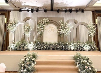 White Snow Stage Decoration (SD 215)