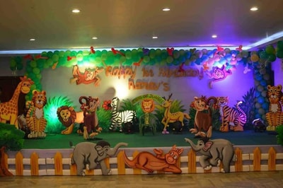 Jungle Theme Backdrop Decorations (BD 24)