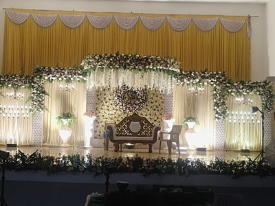 The Golden Blossom Wedding Stage(SD 263)