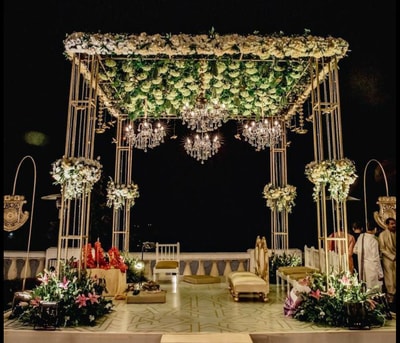 Elegant Crystal Mandap(M 103)