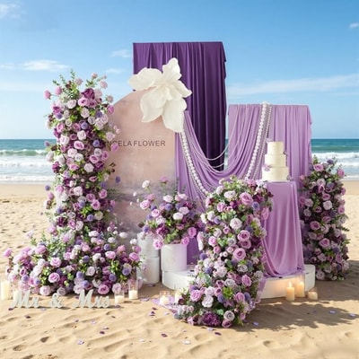 : Lavender Beach Dream Photo booth PB 177
