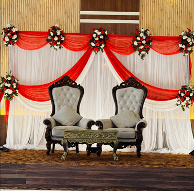 Royal Red & White Elegance(SD 218)