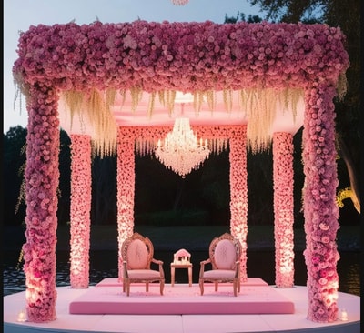 Blush Bloom Mandap(M 94)