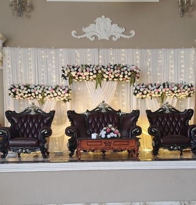 Royal Glow Wedding Stage SD 258