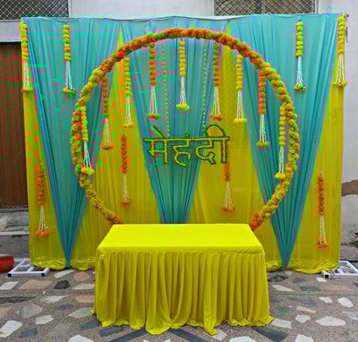 Golden Bliss Haldi Stage(HMSD 11)