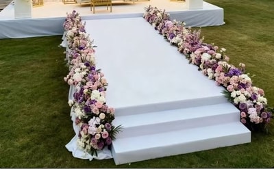 Floral Wedding Aisle Path ( IP43)