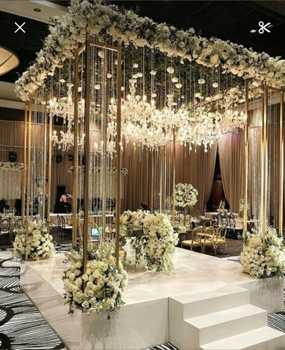 Royal Elegance Floral Mandap(M 104)